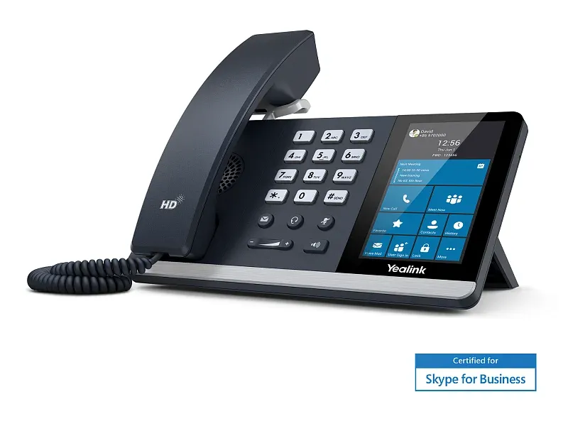Yealink SIP-T55A, Skype for Business